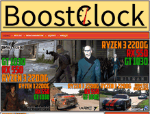 Tablet Screenshot of boostclock.com